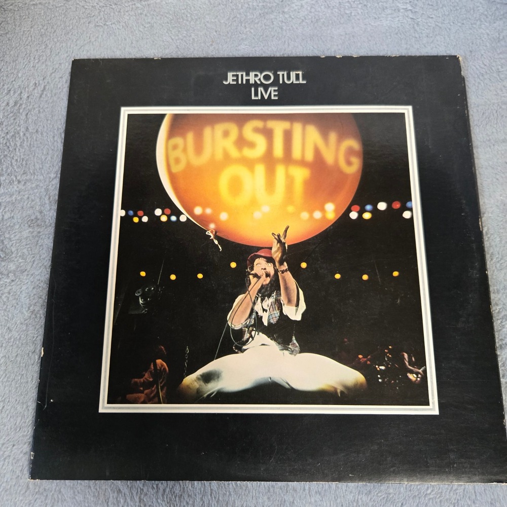 Jethro Tull Bursting Out Live 1978 Double‎ Vinyl LP Chrysalis CH2-1201 Gatefold